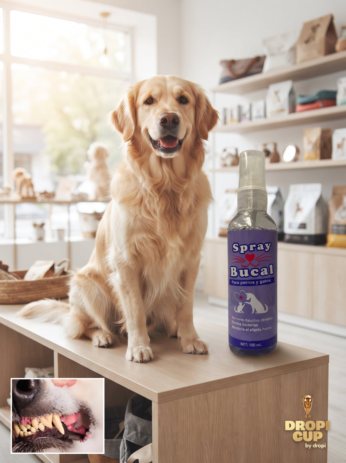 Spray Bucal Para Mascotas