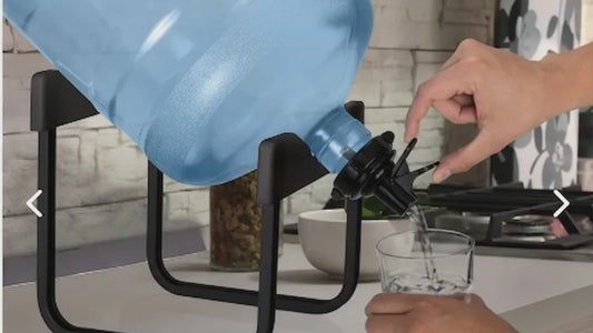 Soporte Rack Para Bidón De Agua  - Negro