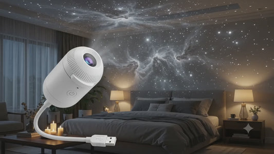 Mini proyector de estrellas USB
