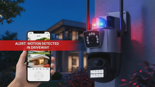 Camaras Vigilancia Doble Lente